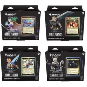MTG FINAL FANTASY Commander Decks -Set of 4-
